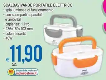 Scaldavivande Portatile Elettrico