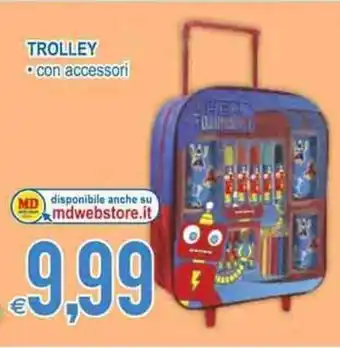 MD Discount Trolley con accessori offerta