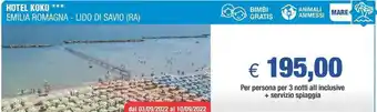 MD Discount Hotel Koko Emilia Romagna Lido di Savio offerta