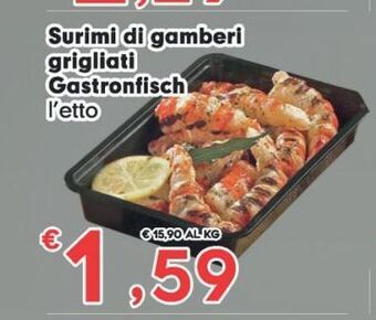 Surimi di gamberi grigliati gastronfisch