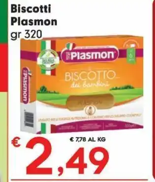 Despar Biscotti plasmon offerta