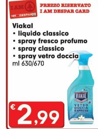 Despar Viakal offerta