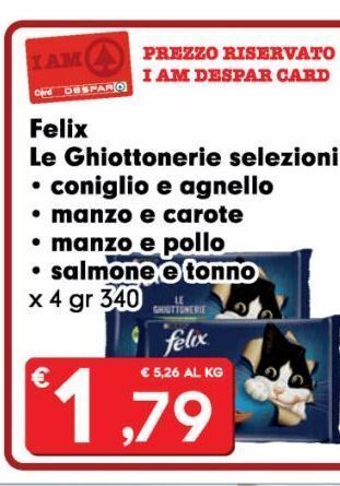 Felix le ghiottonerie selezioni
