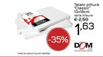 Telaio pittura "classic"
