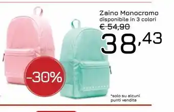 Zaino monocromo