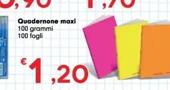 Despar Quadernone maxi offerta