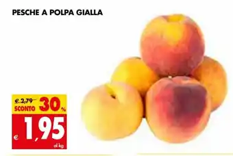 Tigros Pesche a Polpa gialla offerta
