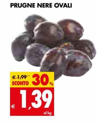 Prugne Nere Ovali