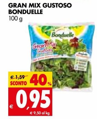 Tigros Bonduelle Gran Mix Gustoso 100 g offerta