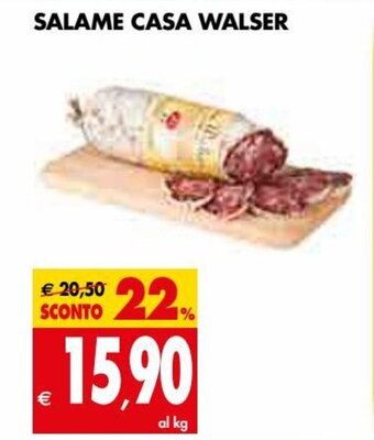 Tigros Salame Casa Walser offerta