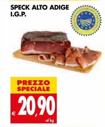 Tigros Speck Alto Adige I.G.P. offerta