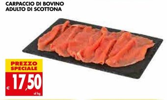 Tigros Carpaccio di Bovino Adulto di Scottona offerta