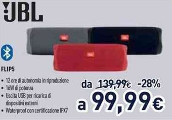 Unieuro JBL Flip5 offerta