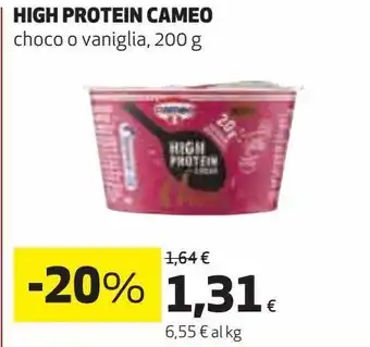 Ipercoop High protein cameo choco o vaniglia offerta