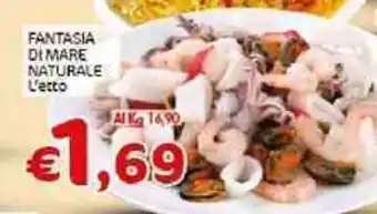Fantasia di mare naturale l'etto