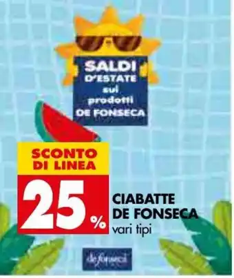 Tigros Ciabette De Fonseca vari tipi offerta