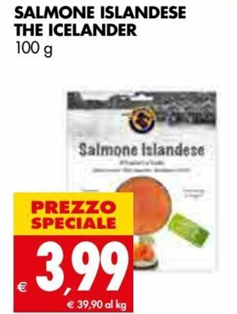 Tigros Salmone Islandese The Icelander 100 g offerta