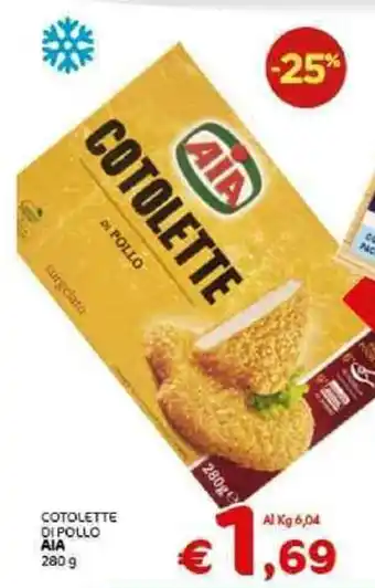 Crai Aia Cotolette di Pollo 280 g offerta