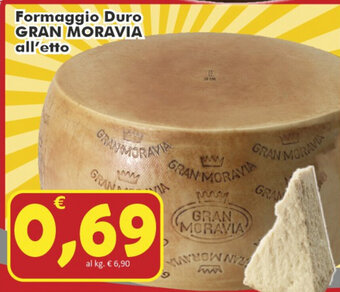 Paghi Poco Gran Moravia Formaggio Duro offerta