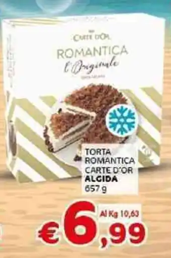 Crai Algida Torta Romantica carte d'Or 657 g offerta