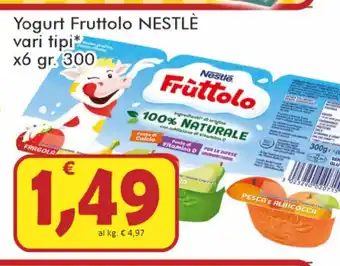 Paghi Poco Nestlé Yogurt Fruttolo 300gr offerta