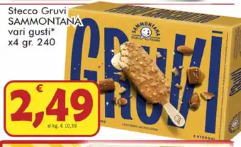 Paghi Poco Sammontana Stecco Gruvi 240gr offerta