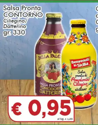 Paghi Poco Contorno Salsa Pronta 330gr offerta