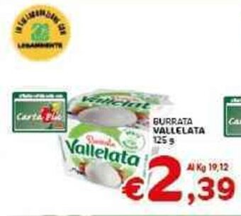 Crai Vallelata Burrata 125 g offerta