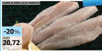 Ipercoop Cuore di merluzzo nordico offerta