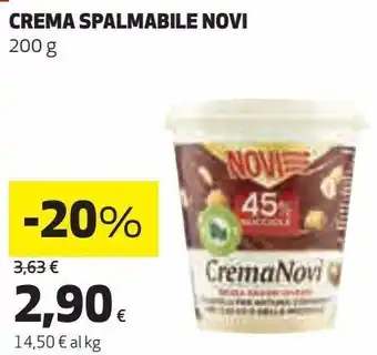 Ipercoop Crema spalmabile novi offerta