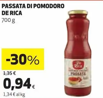 Ipercoop Passata di pomodoro de rica offerta