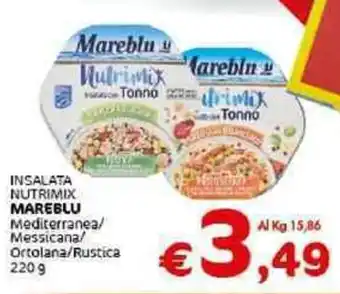 Crai Mareblu Insalata Nutrimix 220 g offerta