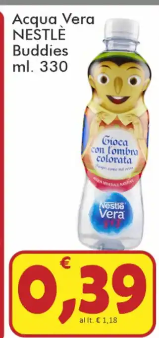 Paghi Poco Nestlé Acqua Vera Buddies 330ml offerta