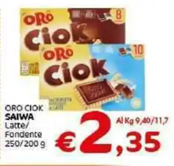 Crai Saiwa Oro Ciok 250/200 g offerta
