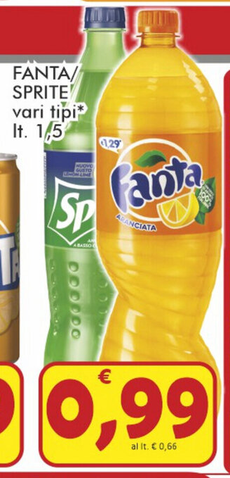 Fanta/Sprite 1,5lt