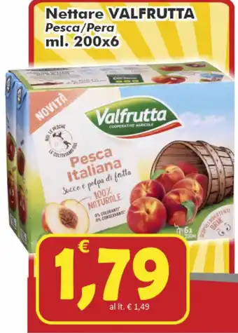 Paghi Poco Valfrutta Nettare 200x6ml offerta