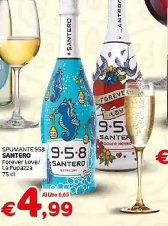 Santero Spumante 958 Forever Love/La Pupazza 75 cl