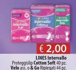 Acqua & Sapone Lines Intervallo Proteggislip Cotton Soft offerta
