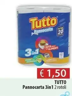 Acqua & Sapone Tutto Pannocarta 3 In 1 offerta