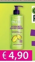 Acqua & Sapone Garnier Fructis Hydra Ricci Air Dry Cream offerta