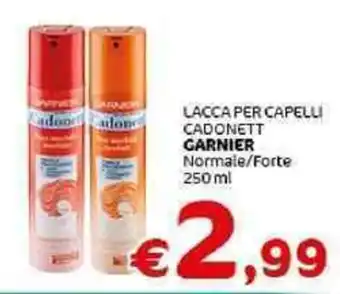 Crai Garnier Lacca per capelli cadonett normale/forte 250 ml offerta