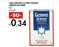 Bennet Gemma di mare Gemma Di Mare - Sale Marino Iodato Fino 1000 G(ml) offerta
