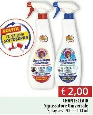 Acqua & Sapone Chanteclair Sgrassatore Universale offerta