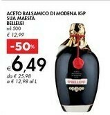 Bennet Bellei Aceto Balsamico Di Modena Igp Sua Maesta offerta