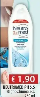 Acqua & Sapone Neutromed PH 5,5 Bagnoschiuma Idratante offerta