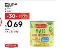 Bennet Bennet Mais Dolce offerta