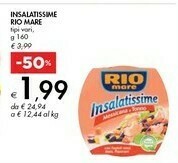 Bennet Rio Mare Insalatissime Messicana E Tonno 160 G(ml) offerta