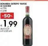 Bennet Le cascine Bonarda 750 G(ml) offerta