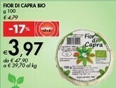 Bennet Fior Di Capra Bio offerta