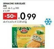 Bennet Aia Spinacine Cotoletta Con Pollo E Tacchino E Spinaci In Foglia Spinacine 300 G(ml) offerta
